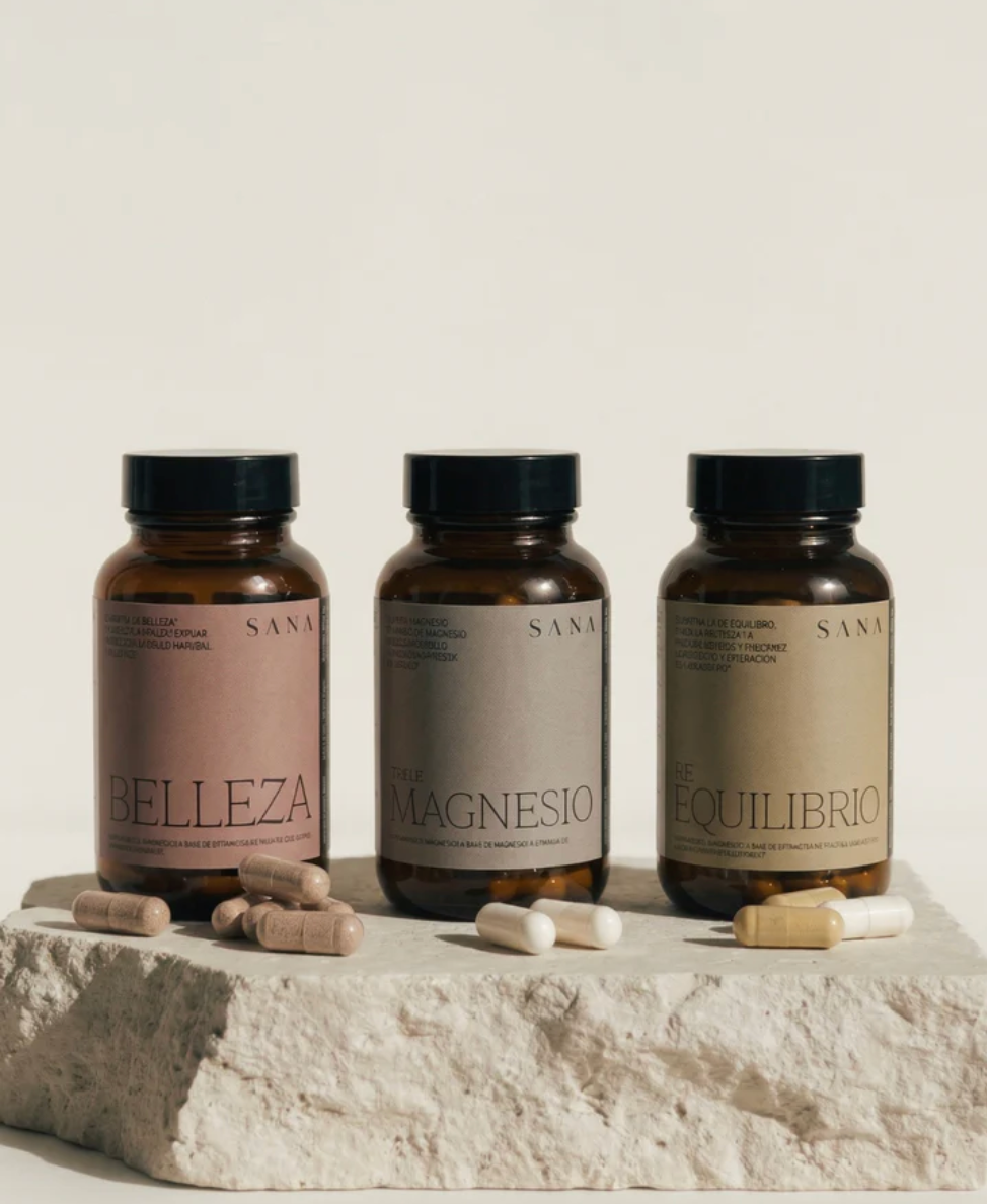 Pack de Tres suplementos naturales para mujeres