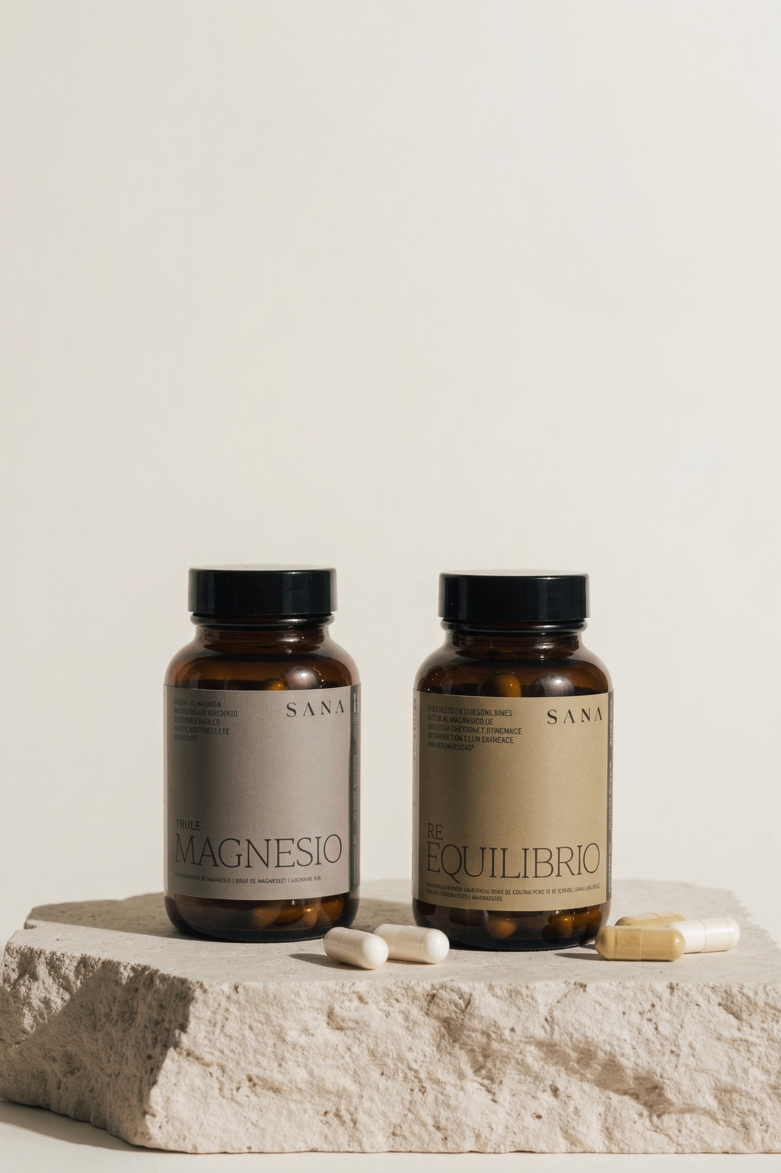 Pack Digestión de Sana Nutrients con suplementos de magnesio y equilibrio para mejorar la digestión y reducir la hinchazón