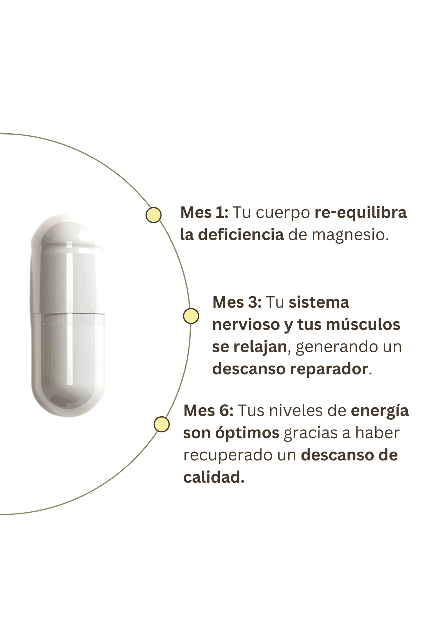 TRIPLE MAGNESIO | Descansa mejor, relaja tus músculos y sistema nervioso, siéntete menos cansada
